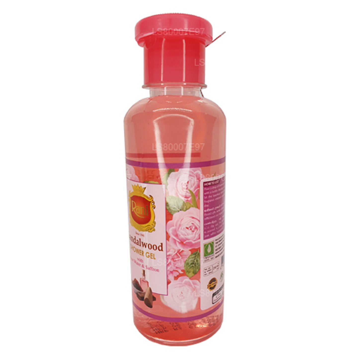 Gel doccia Swadeshi Rani Sandalwood Acqua di rose e zafferano (250 ml)