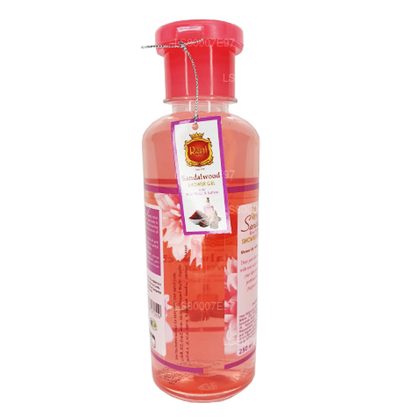 Gel doccia Swadeshi Rani Sandalwood Acqua di rose e zafferano (250 ml)