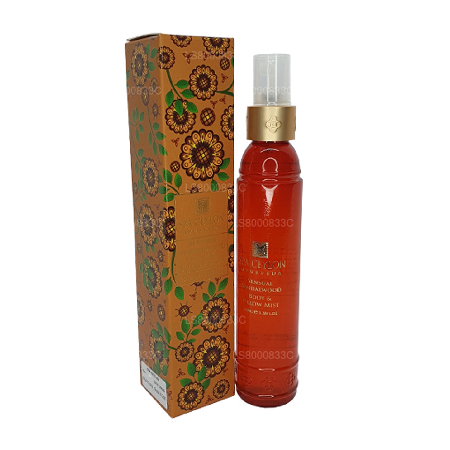 Spray per corpo e cuscini Spa Ceylon Sensual Sandalwood (100 ml)