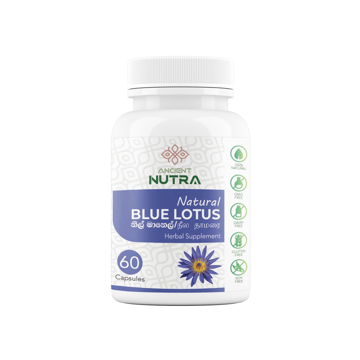 Ancient Nutra Blue Lotus (60 capsule)