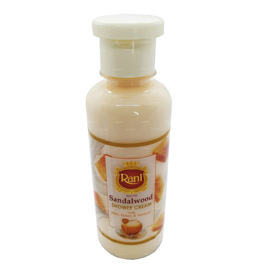 Crema doccia Swadeshi Rani Sandalwood con latte, miele e curcuma (250ml)