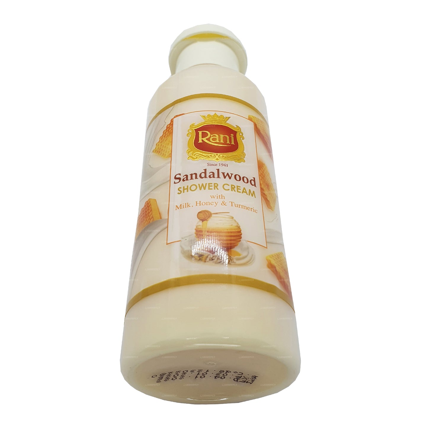 Crema doccia Swadeshi Rani Sandalwood con latte, miele e curcuma (250ml)