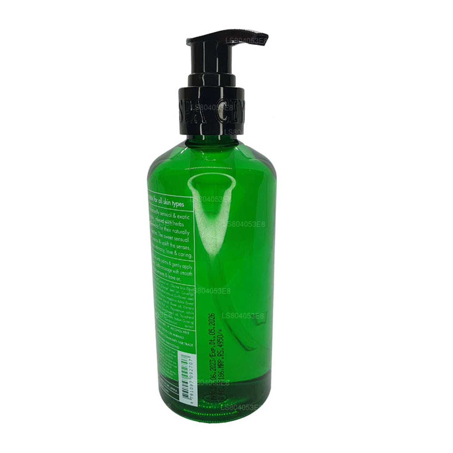 Olio da massaggio Spa Ceylon Love Sensual (300 ml)