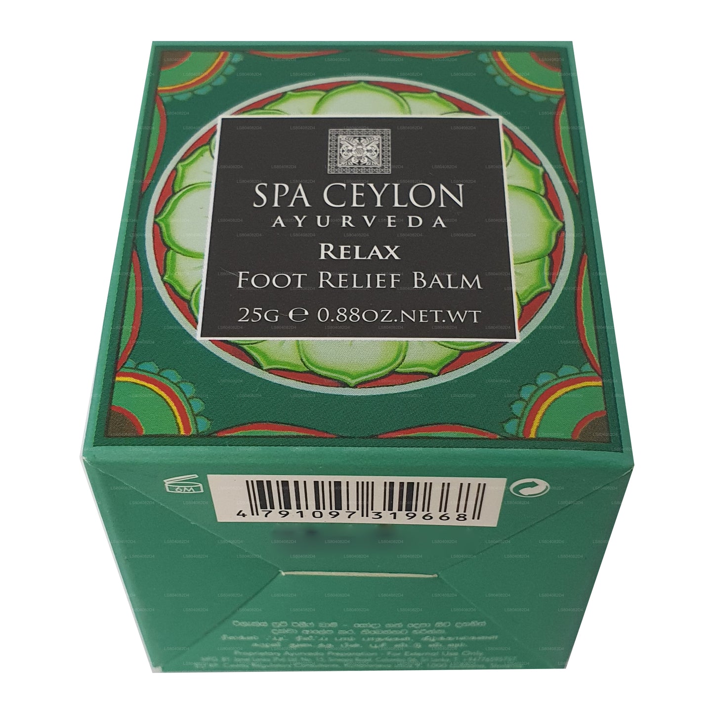 Balsamo rilassante per i piedi Spa Ceylon (25g)