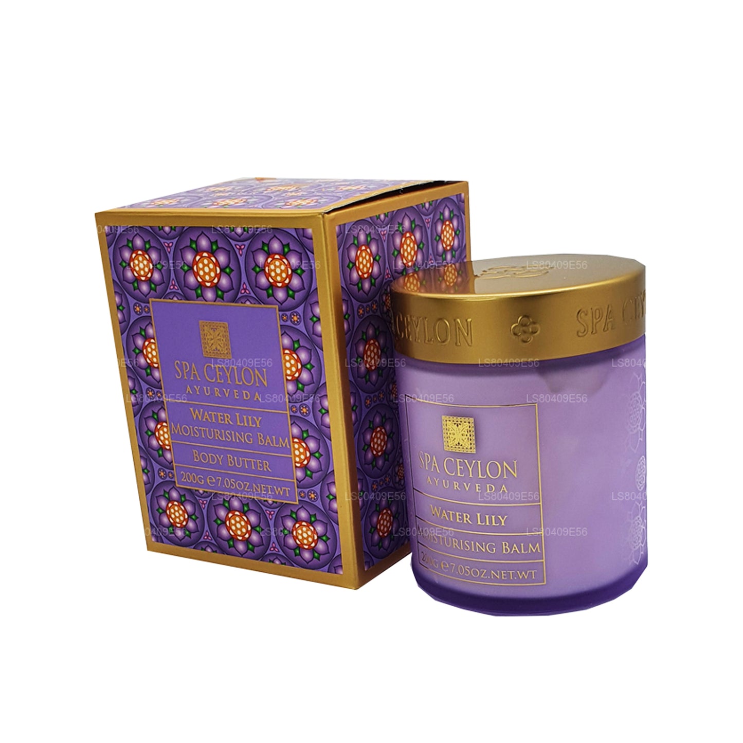 Balsamo idratante per il corpo Spa Ceylon Water Lily (200 g)