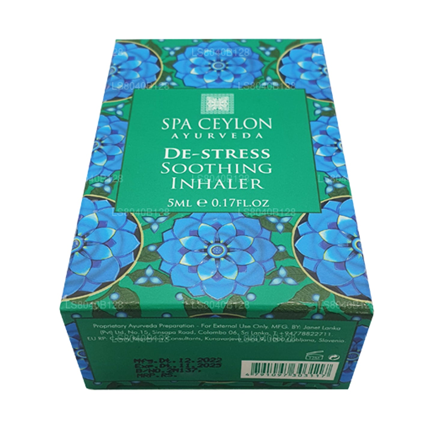 Inalatore lenitivo Spa Ceylon De-Stress (5ml)