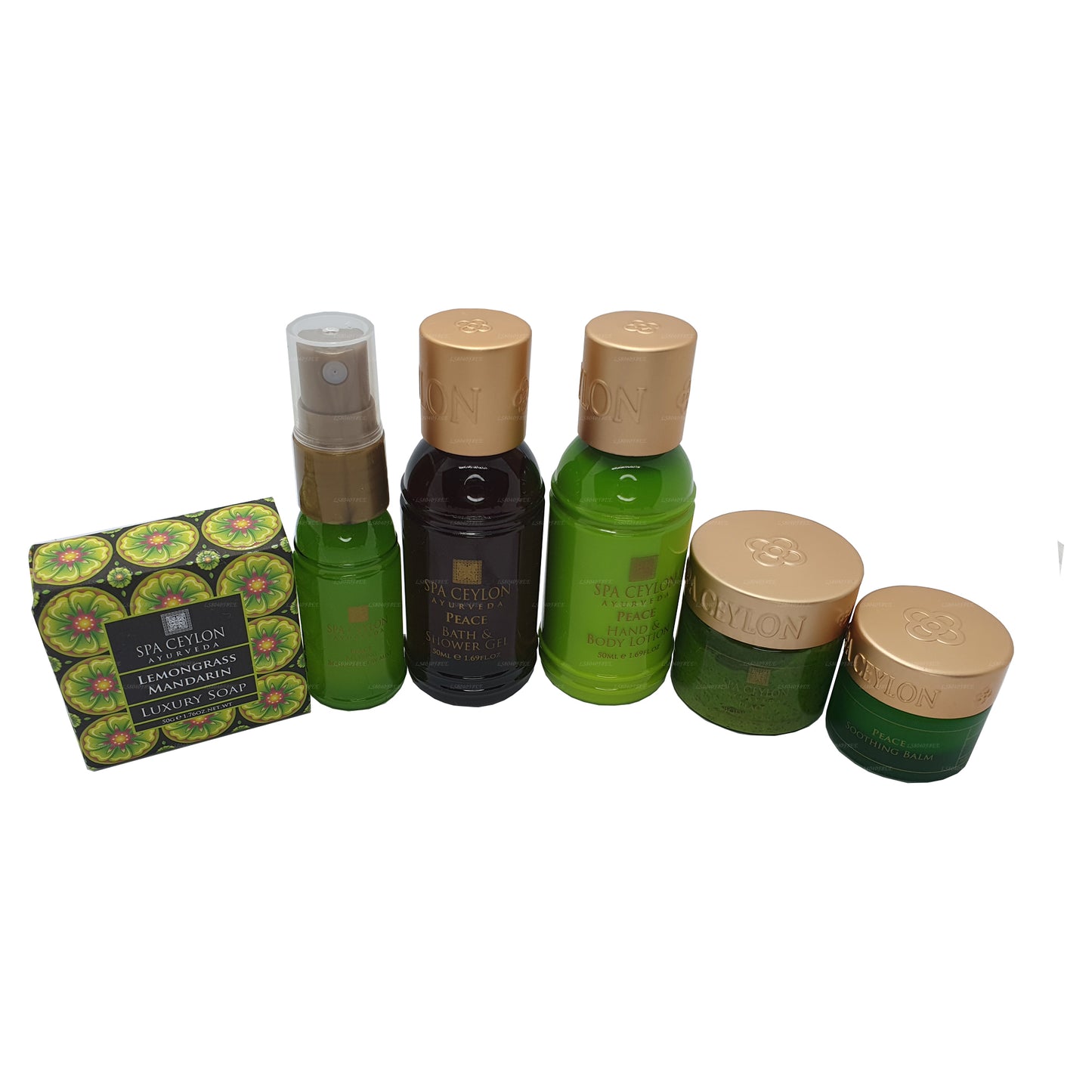 Set spa per uso domestico Spa Ceylon Peace Lemongrass