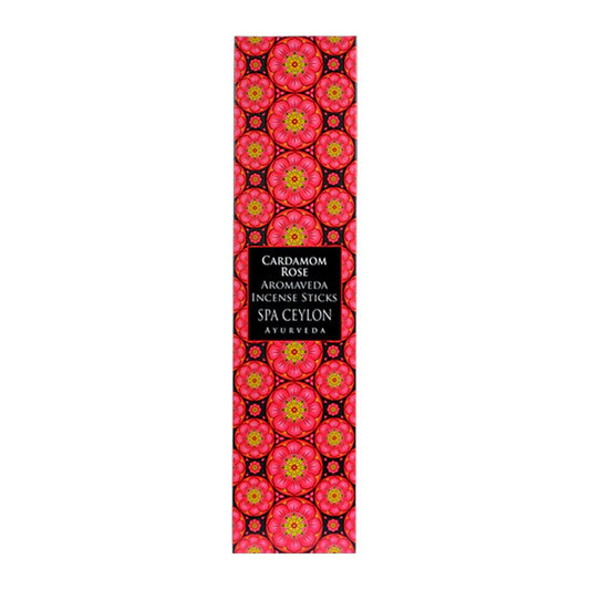 Spa Ceylon Cardamom Rose Aromaveda (30) Bastoncini di incenso