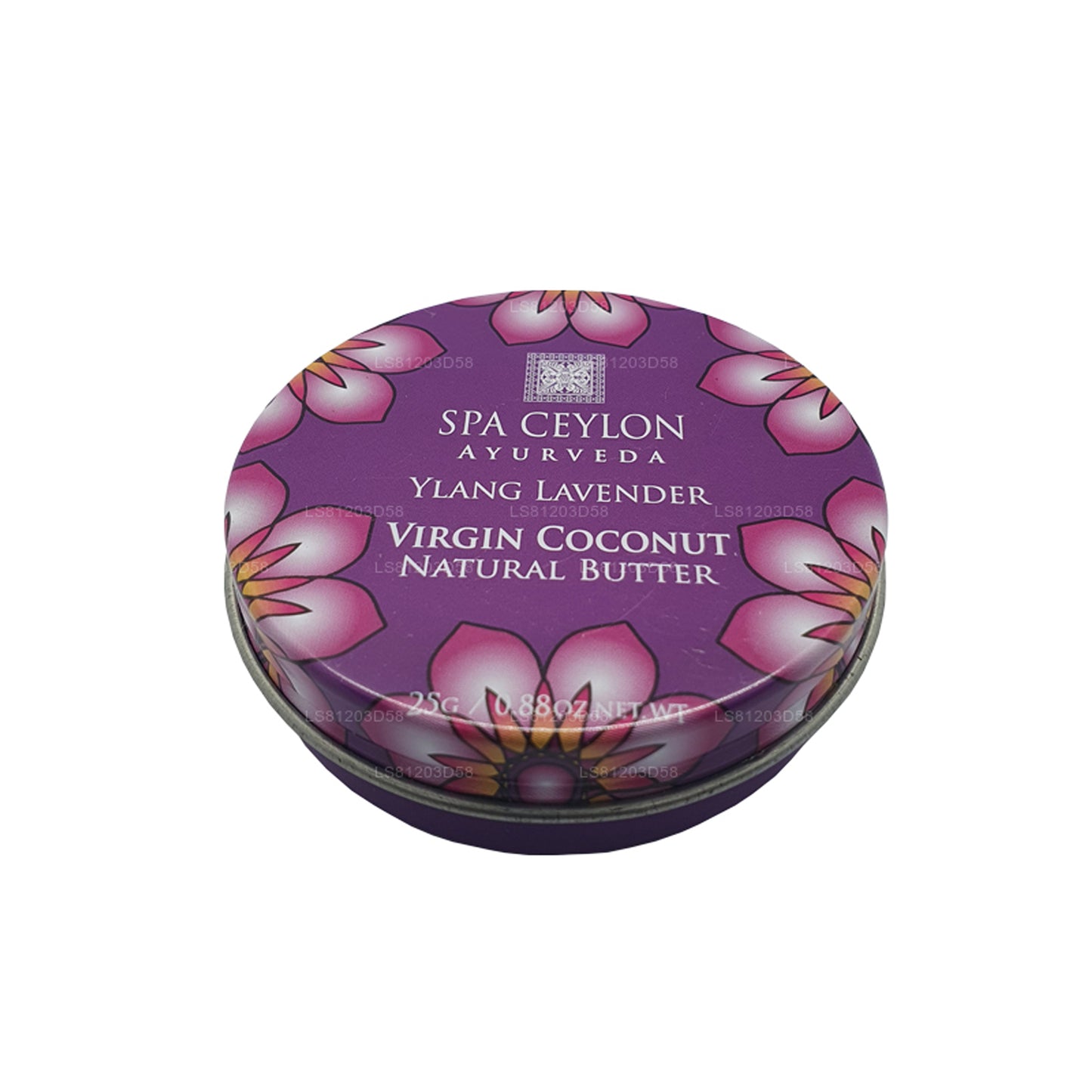 Burro naturale di cocco vergine alla lavanda Ceylon Ylang Spa (25g)