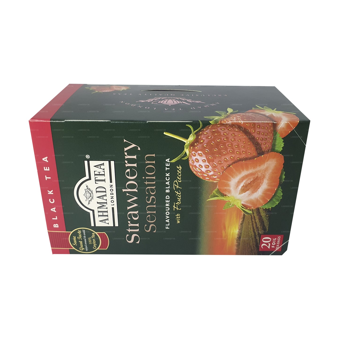 Ahmad Tea Strawberry 20 bustine di tè in alluminio (40 g)