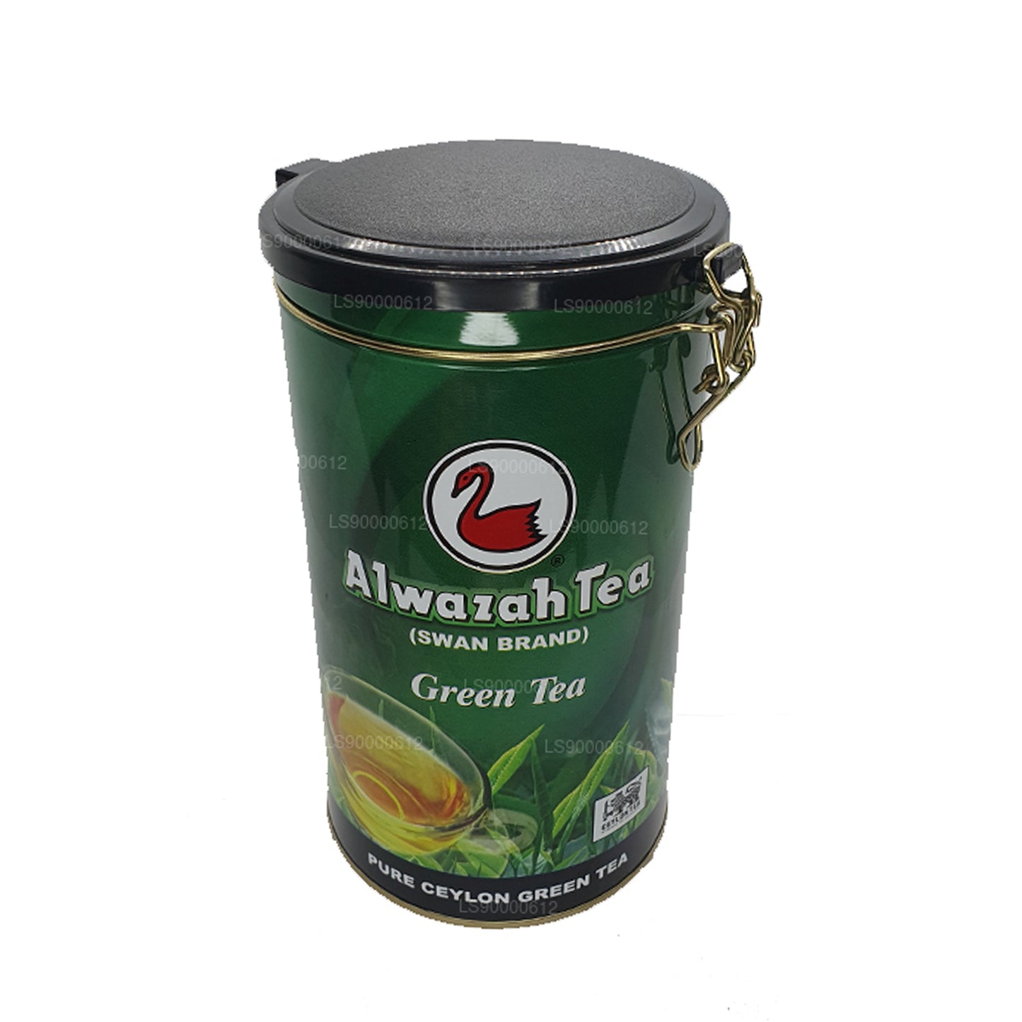 Barattolo di tè verde Alwazah Pure Ceylon (300 g)