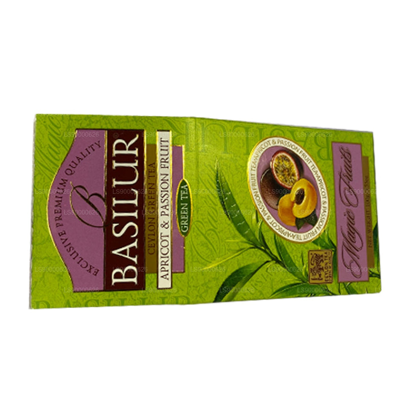 Basilur Magic Green Albicocca e frutto della passione (100g)