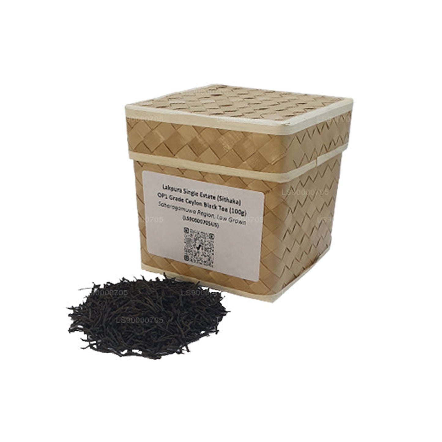 Tè nero di Ceylon di grado OP1 Lakpura Single Estate (Sithaka) (100g)