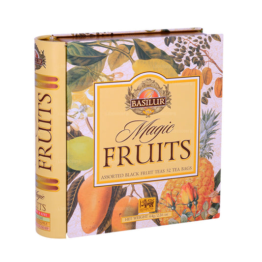 Basilur Tea Book «Magic Fruits Assorted» (64g) Caddy