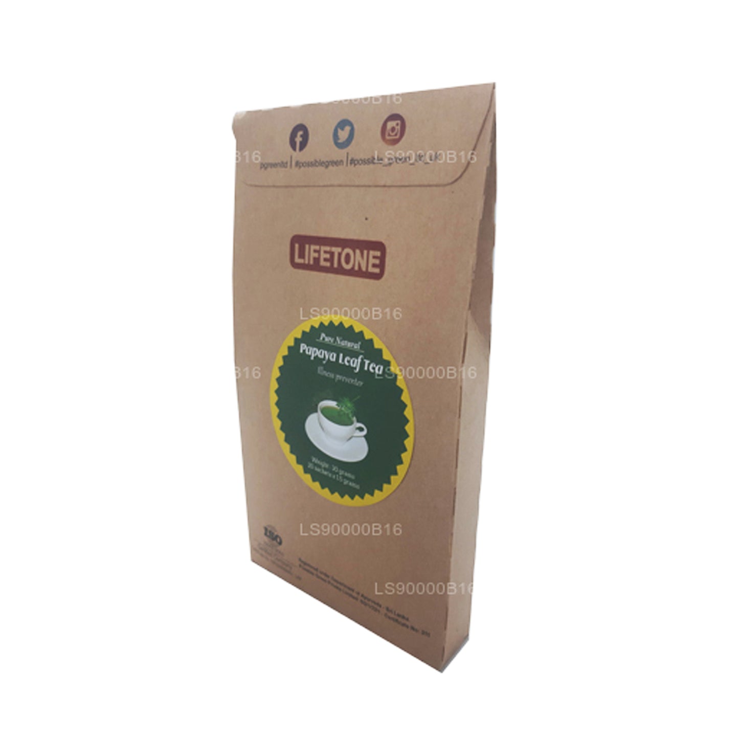 Tè alle foglie di papaia Lifetone (30g)