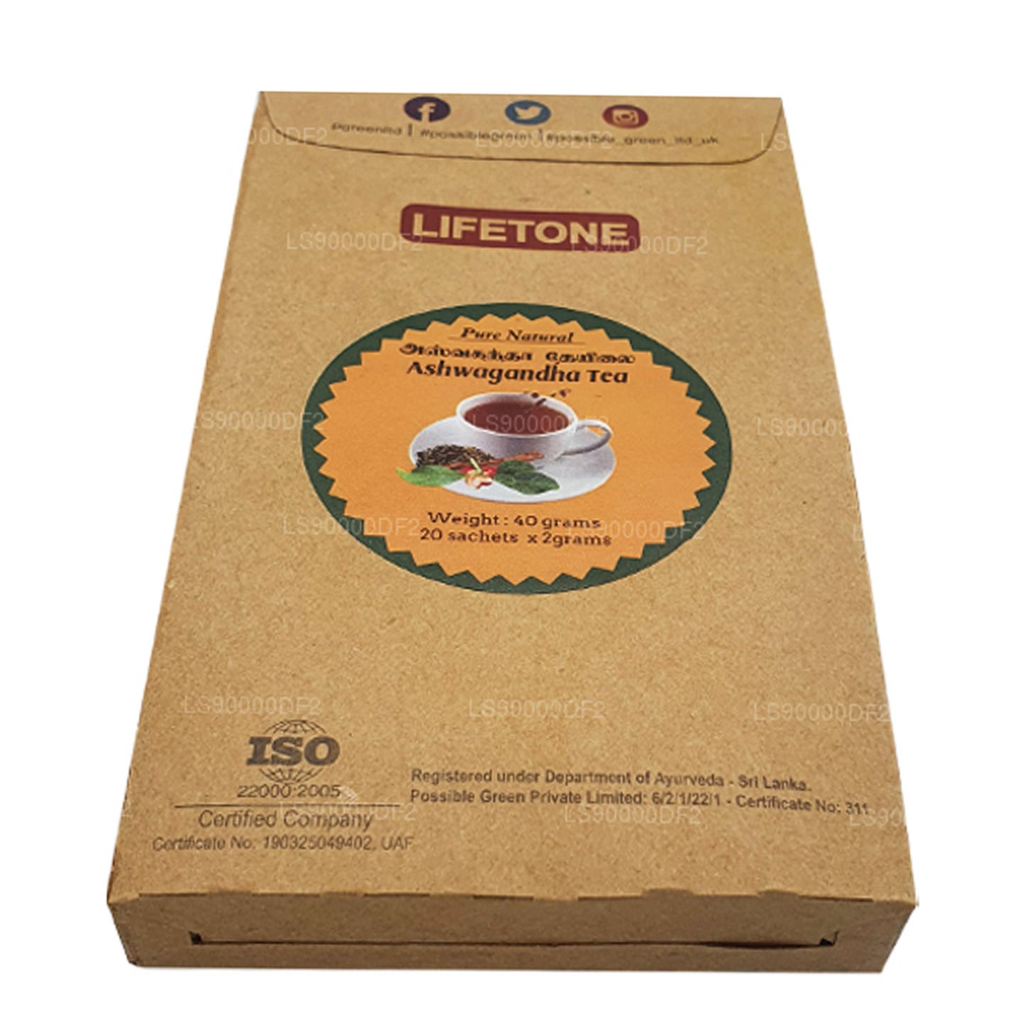 Tè Ashwagandha Lifetone (40g)