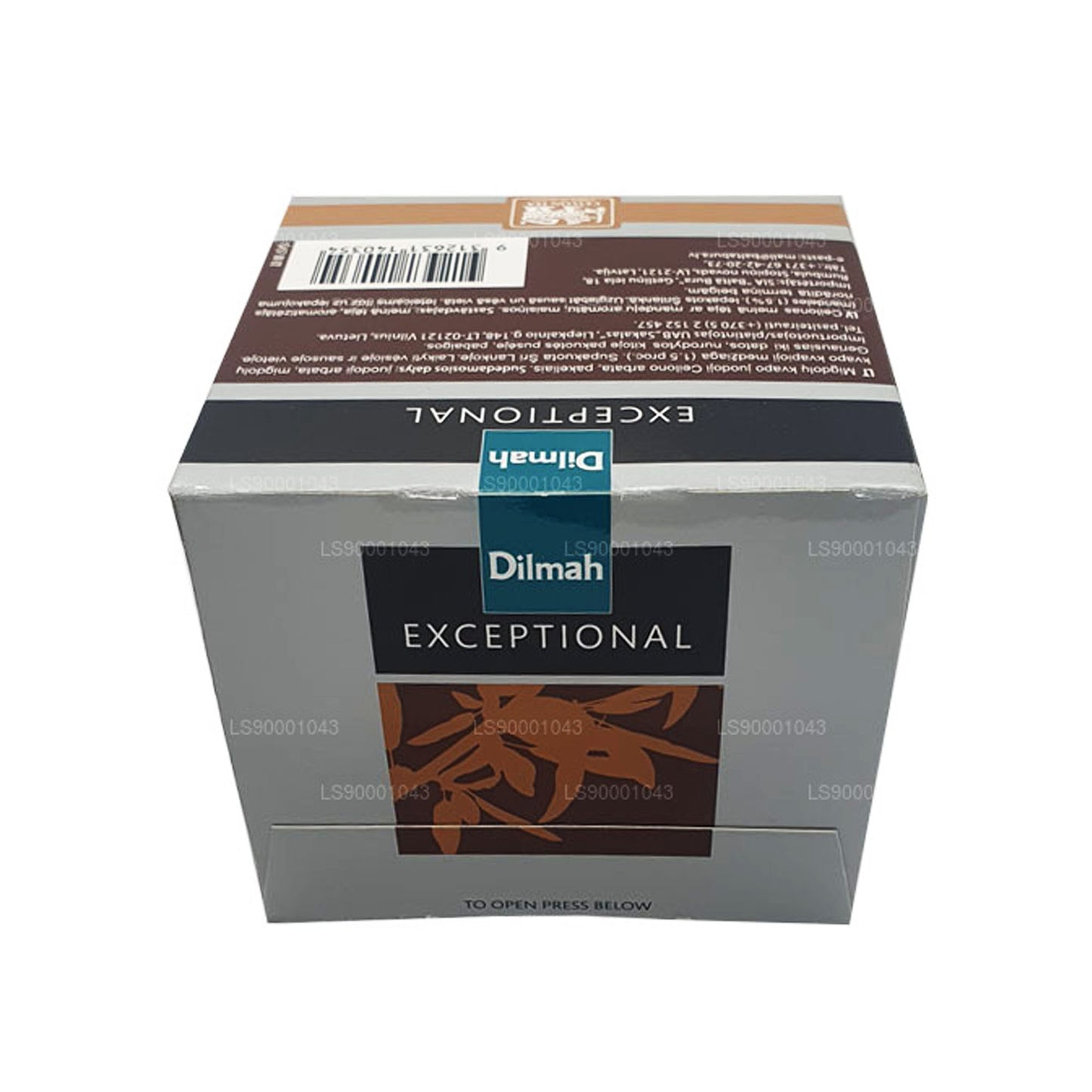 Dilmah Exceptional Italian Mandorle Real Leaf Tè (40g) 20 bustine di tè