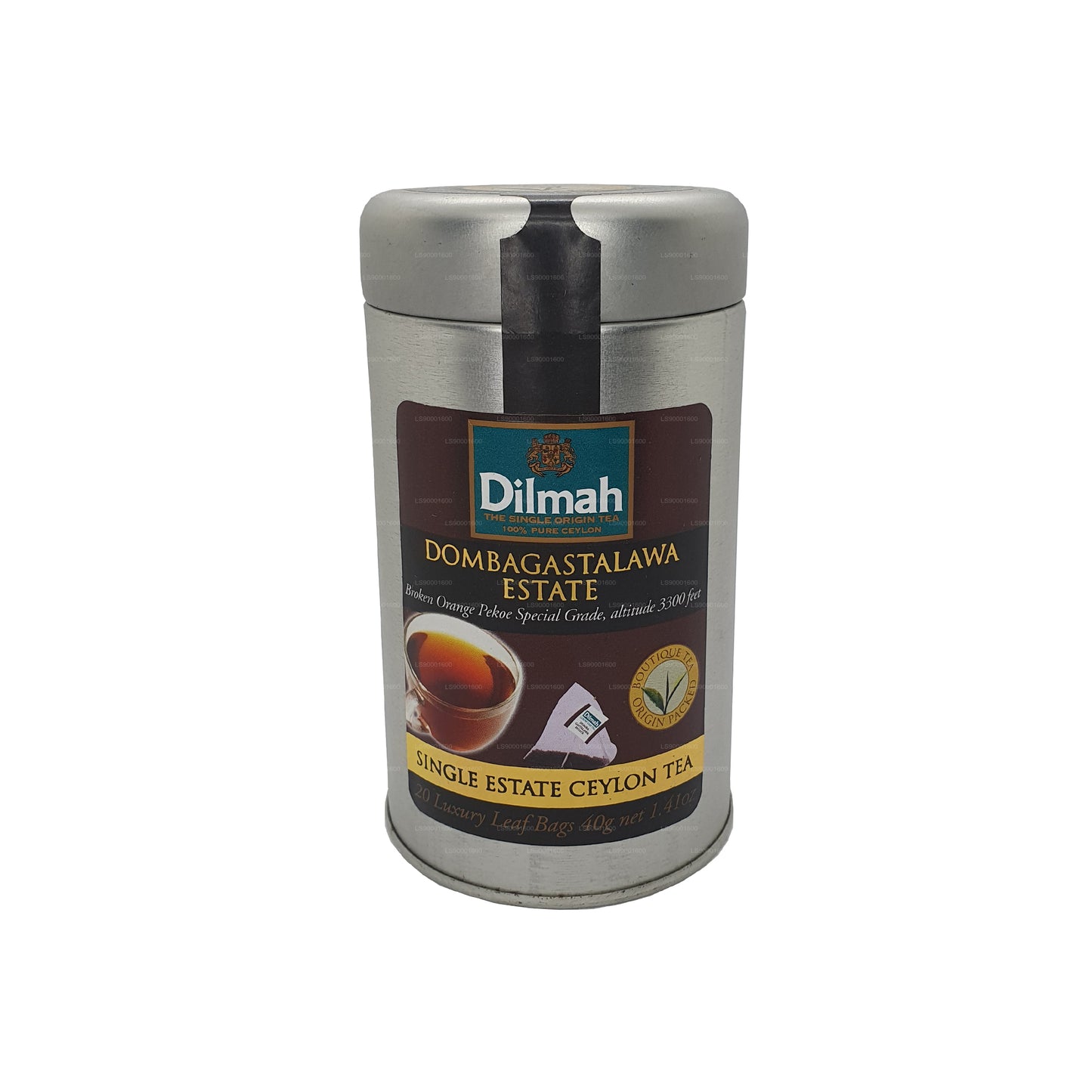 Contenitore da tè Single Estate Dilmah Dombagastalawa (40 g)