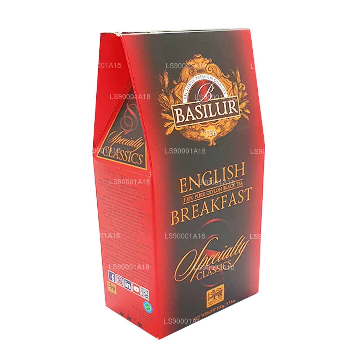 Colazione inglese Basilur Specialty Classics (100 g)