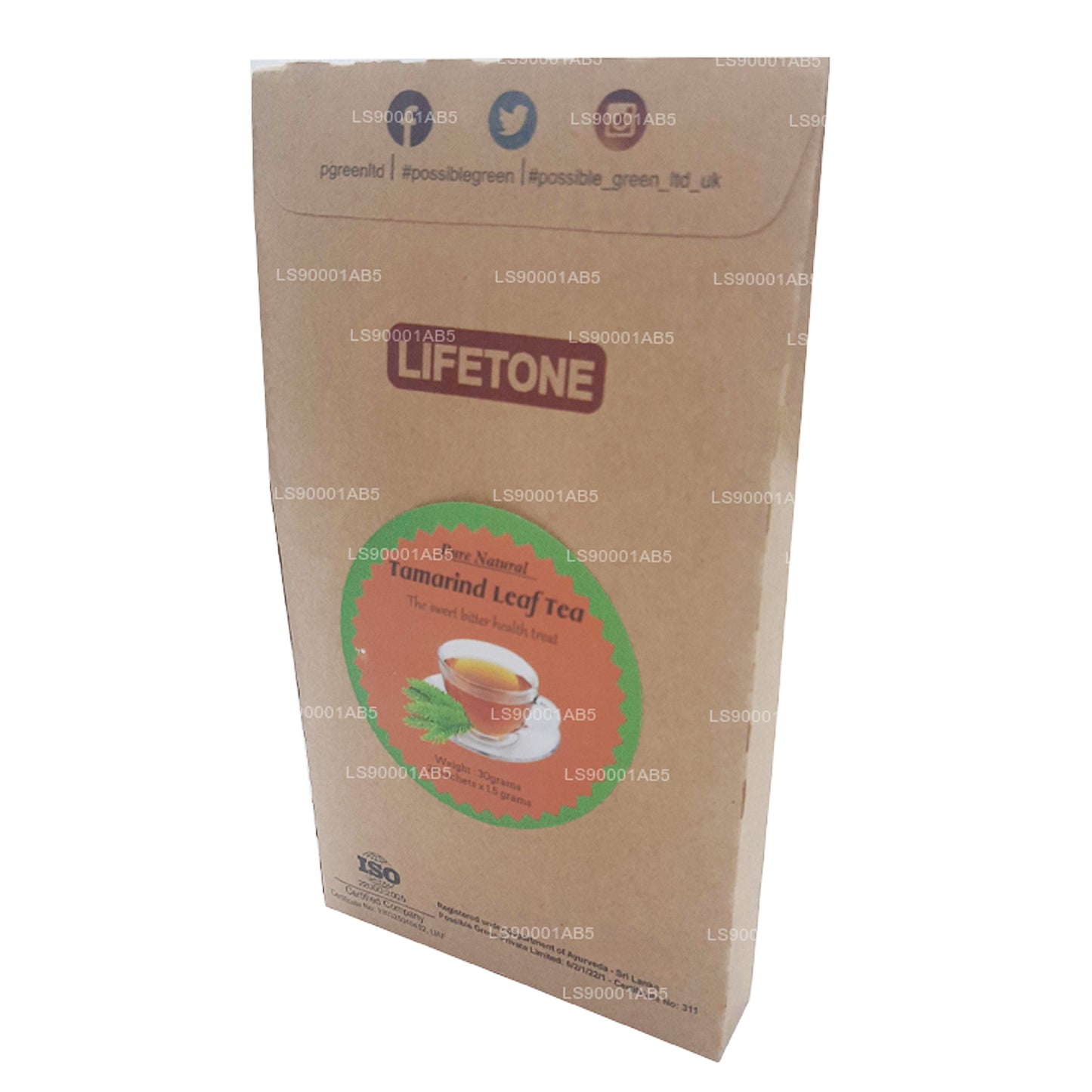 Tè in foglie di tamarindo Lifetone (40 g)