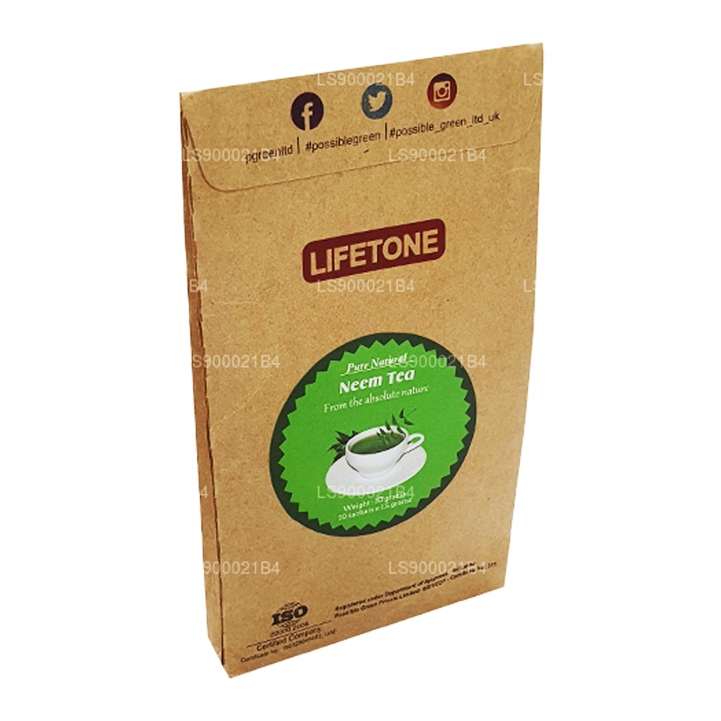 Tè alle foglie di neem Lifetone (30g)