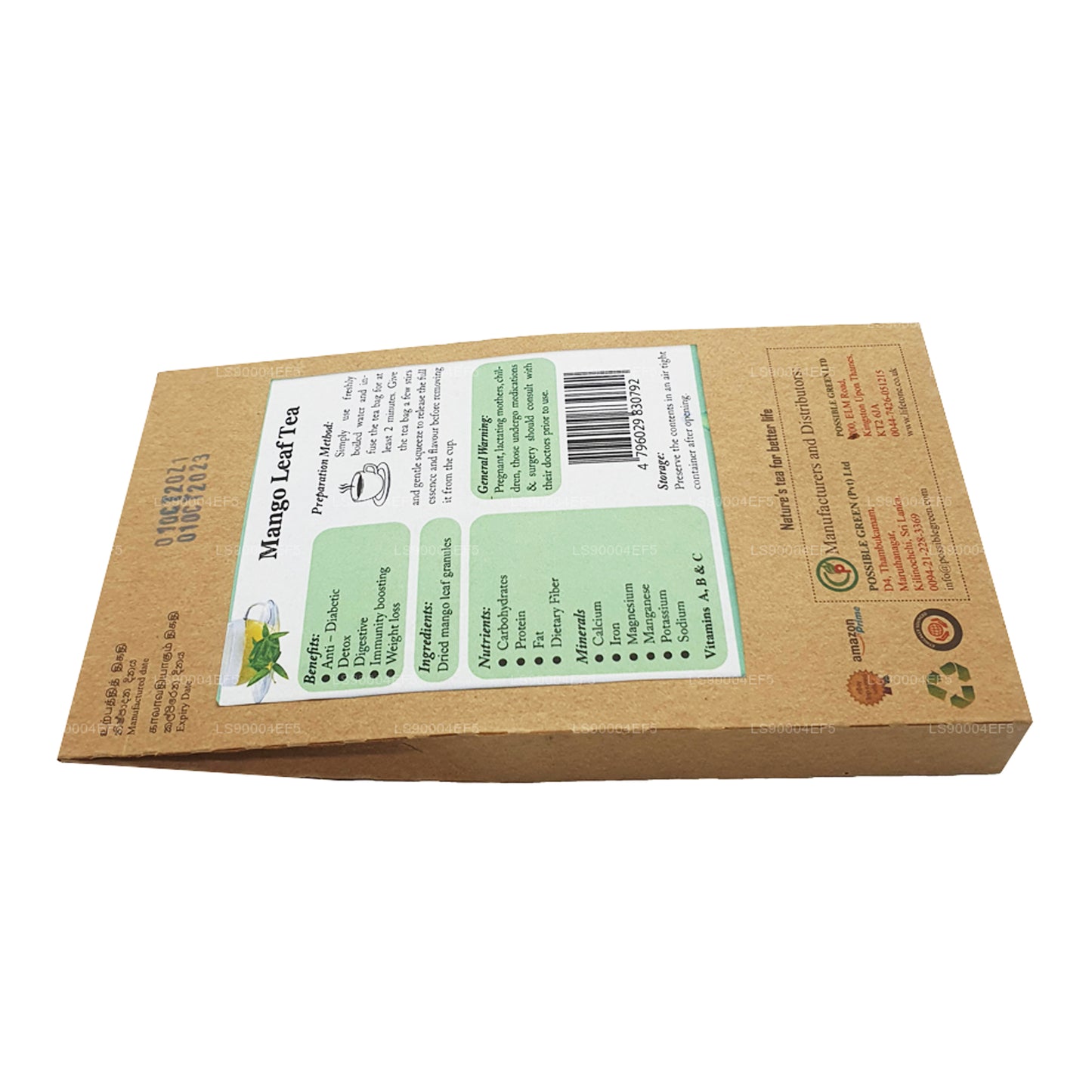 Tè in foglie di mango Lifetone (40 g)