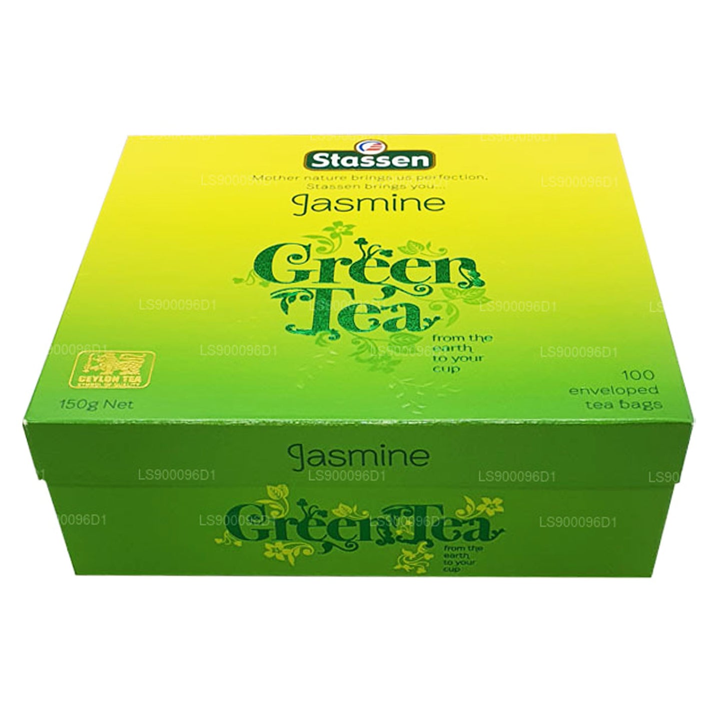 Tè verde al gelsomino Stassen (150 g) 100 bustine di tè