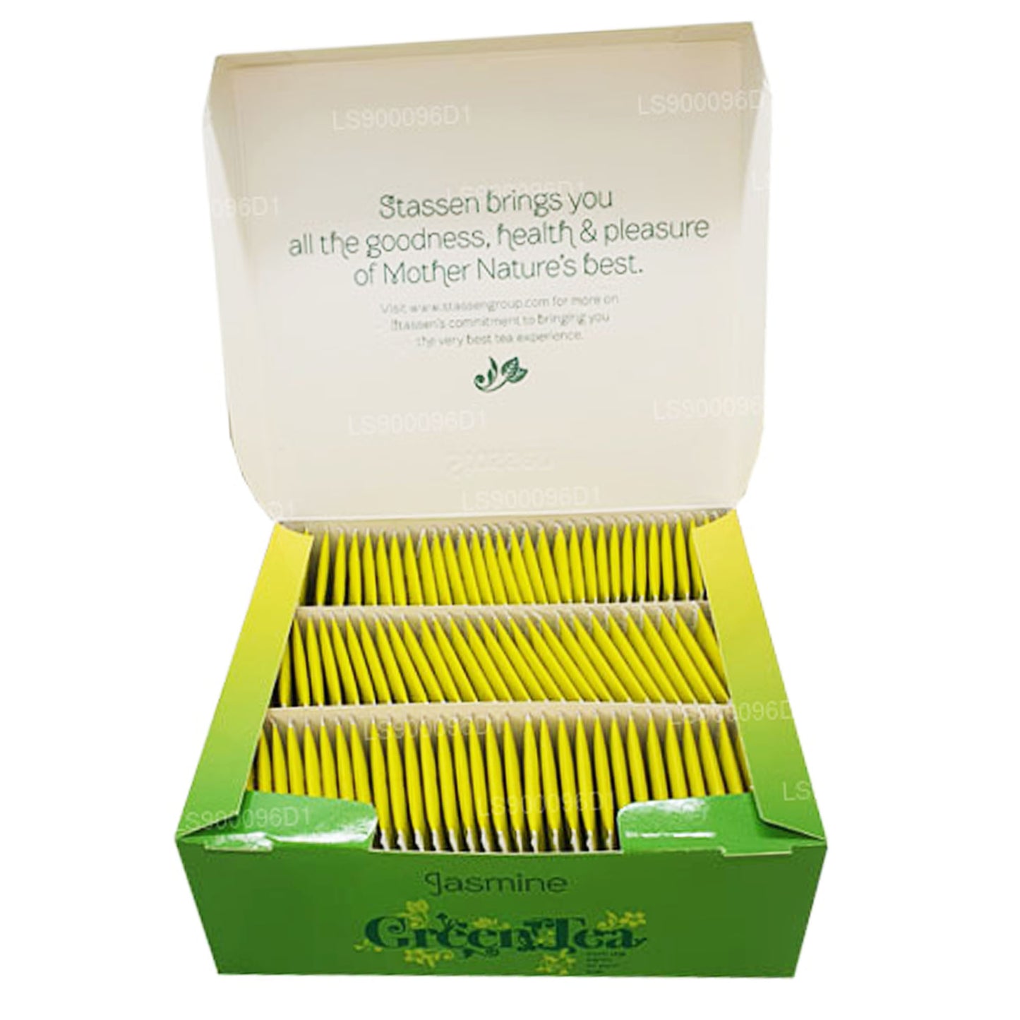 Tè verde Stassen Jasmine (37,5 g) 25 bustine di tè