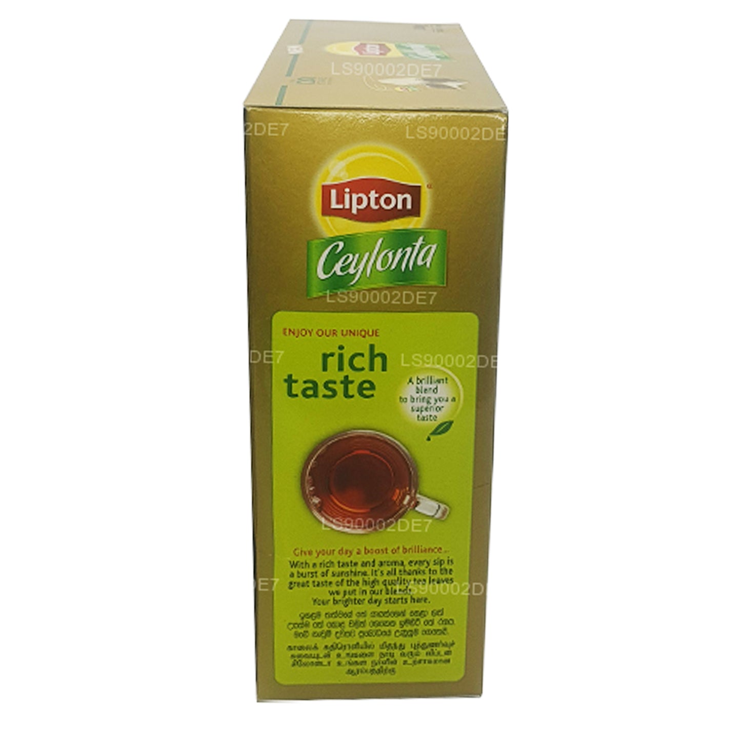 Tè Lipton Ceylonta (200 g) 100 bustine di tè