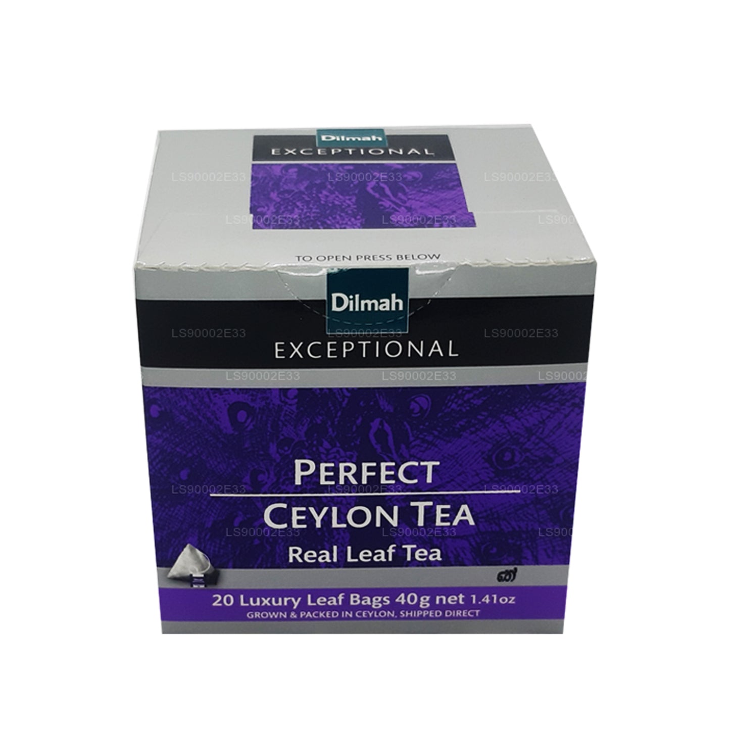 Dilmah Exceptional Perfect Ceylon Real Leaf Tea (40 g) 20 bustine