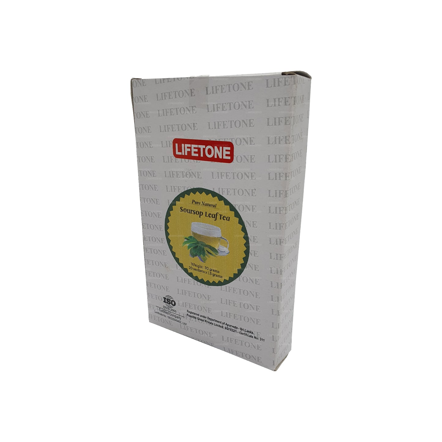 Tè in foglie Lifetone Soursop (30g) 20 bustine di tè