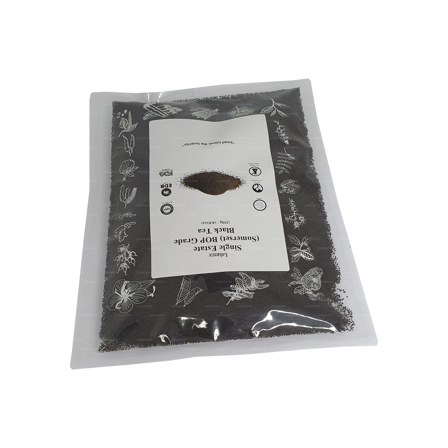 Tè nero di Ceylon di grado BOP Lakpura Single Estate (Somerset) (100 g)