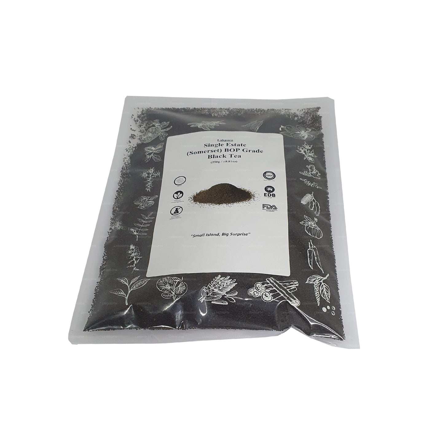 Tè nero di Ceylon di grado BOP Lakpura Single Estate (Somerset) (100 g)