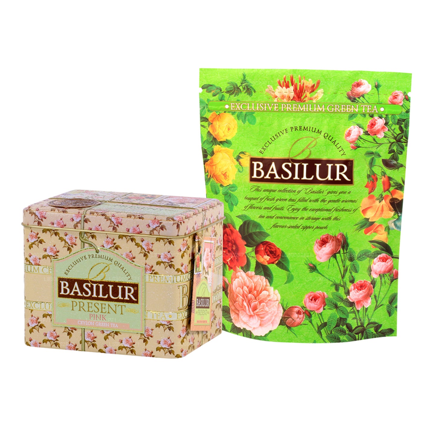 Basilur Present «Pink» (100 g) - Contenitore