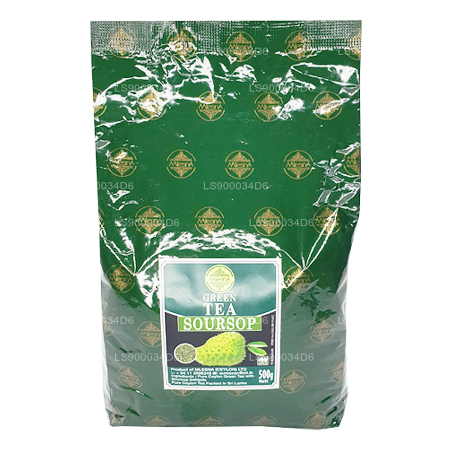 Tè verde di Ceylon Soursop aromatizzato naturale Mlesna (500g)