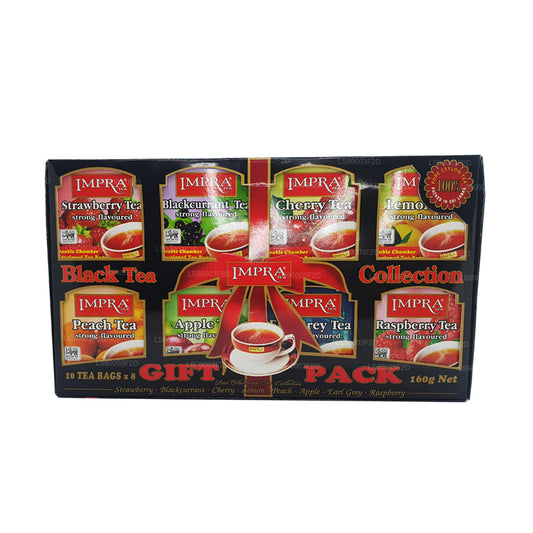 Collezione di tè nero Impra 8 Flavours (160g)