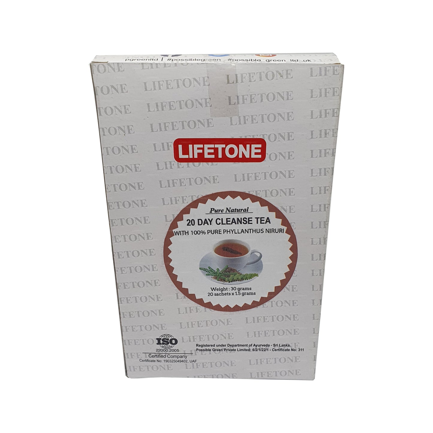 Tè Lifetone Phylanthus Nirurii (40 g)