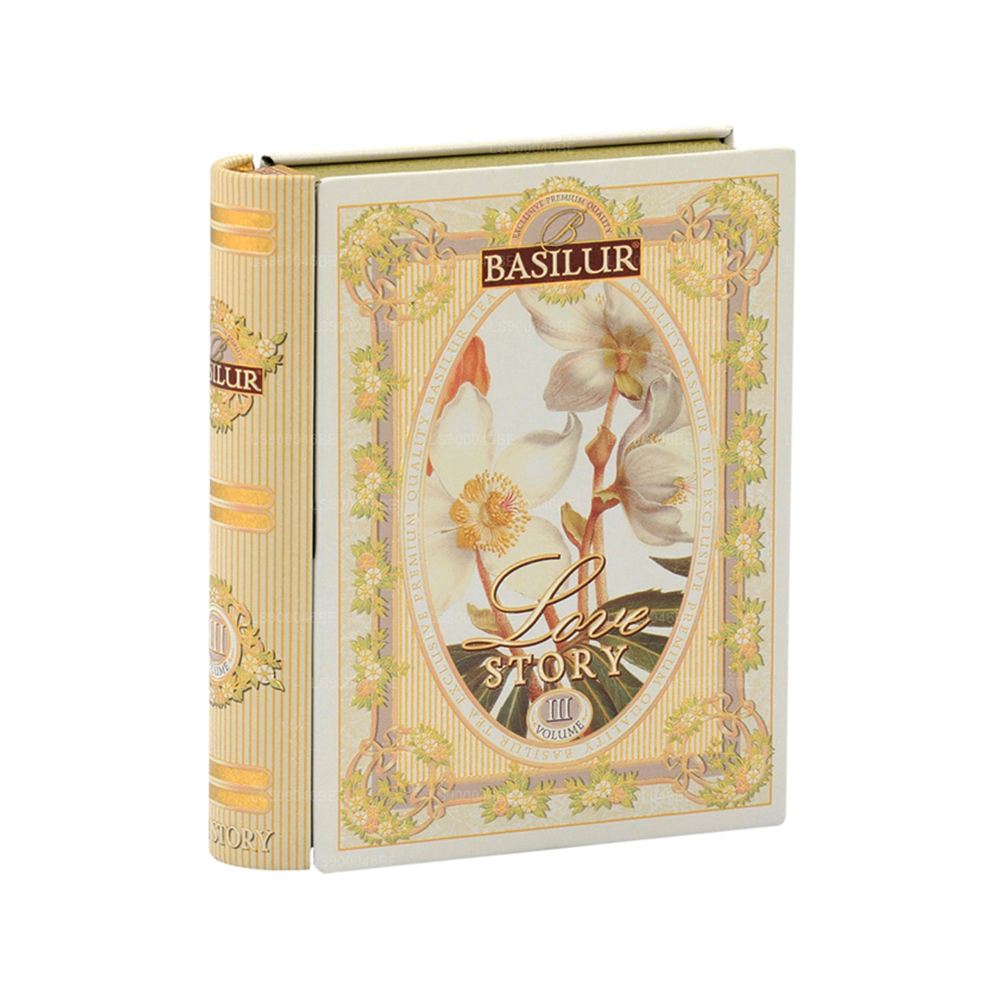 Contenitore Basilur «Miniature Tea Book - Love Story Volume III» (10g)