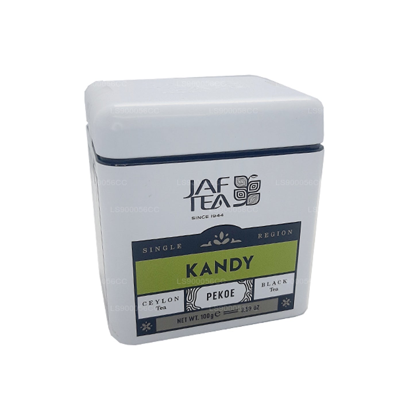 Jaf Tea Single Region Collection Kandy PEKOE (100 g) in latta