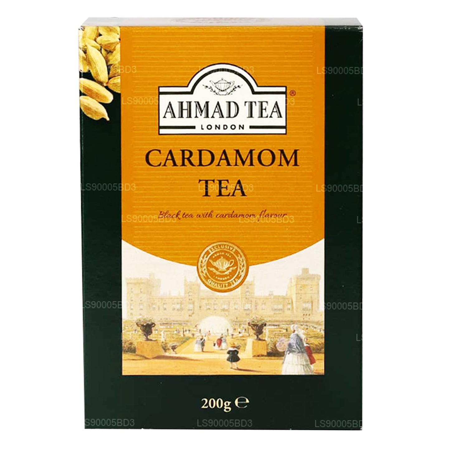 Scatola di tè sfuso Ahmad Cardamom (100g)