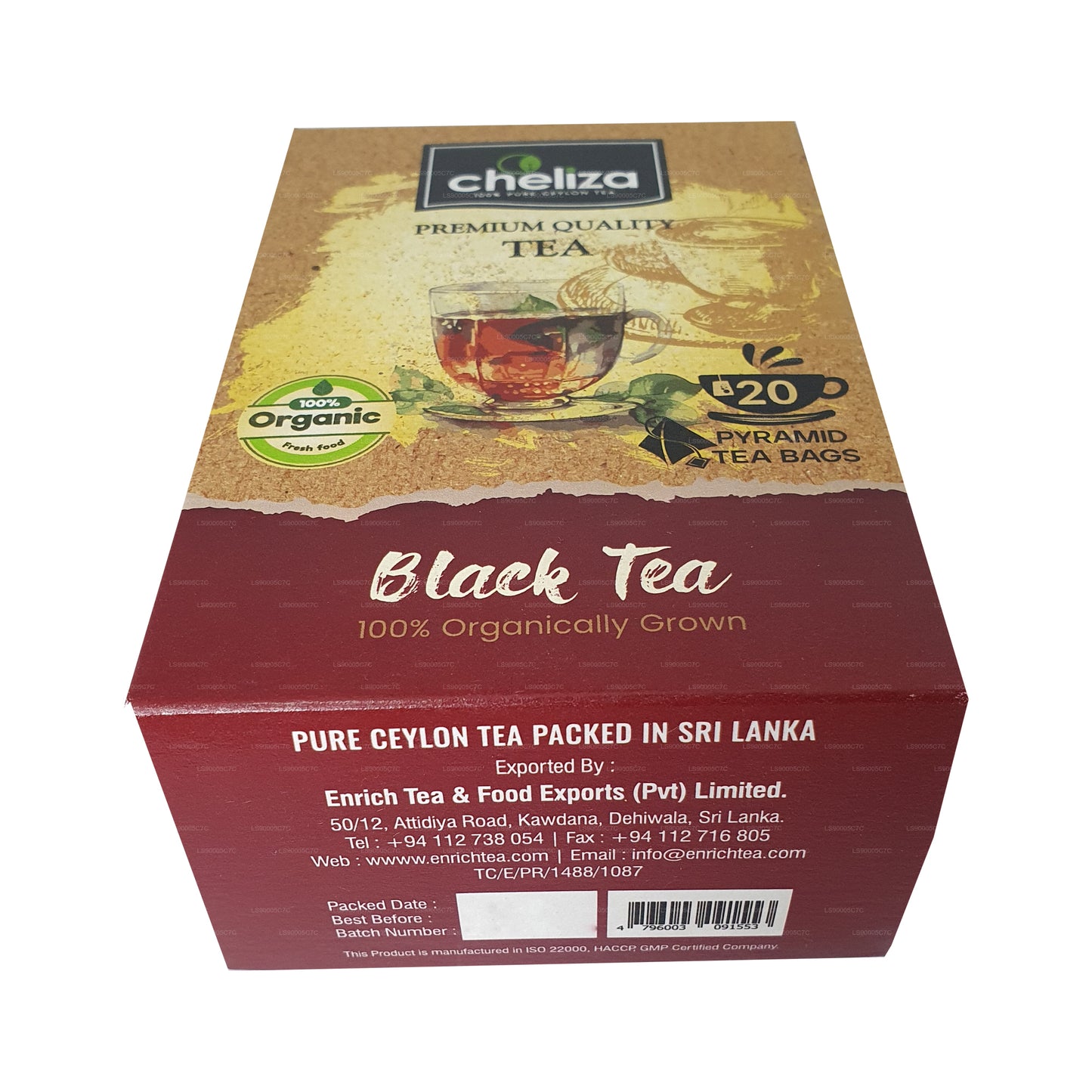 Cheliza Black Tea (50g) 20 Tea Bags