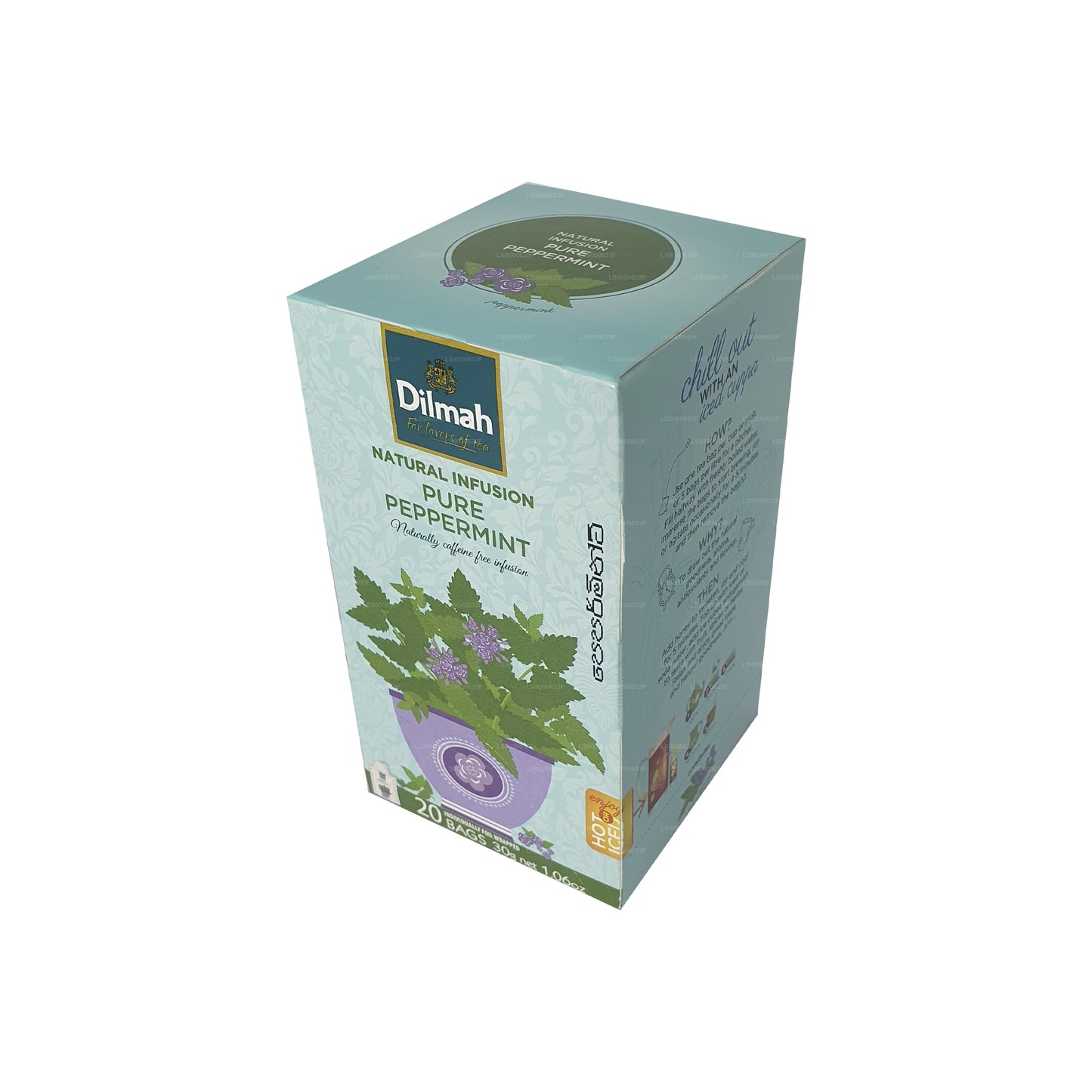 Dilmah Natural Infusion Pure Peppermint (30g) 20 bustine di tè