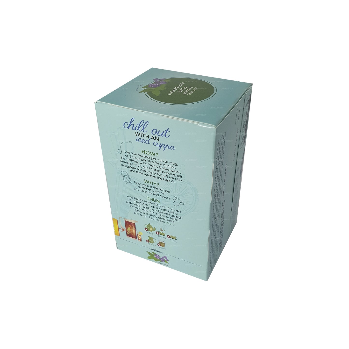 Dilmah Natural Infusion Pure Peppermint (30g) 20 bustine di tè