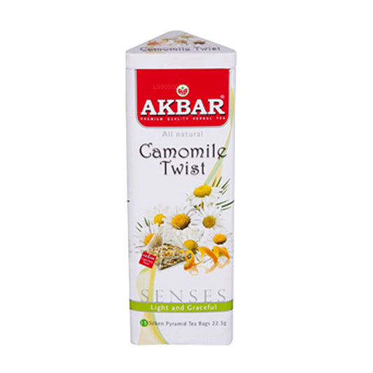 Akbar Chamomile Twist (22,5 g) 15 bustine di tè