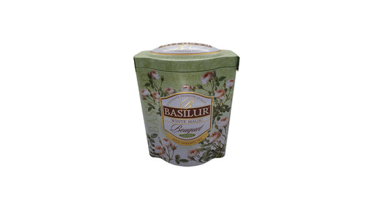 Contenitore verde Basilur White Magic Bouquet (100 g)