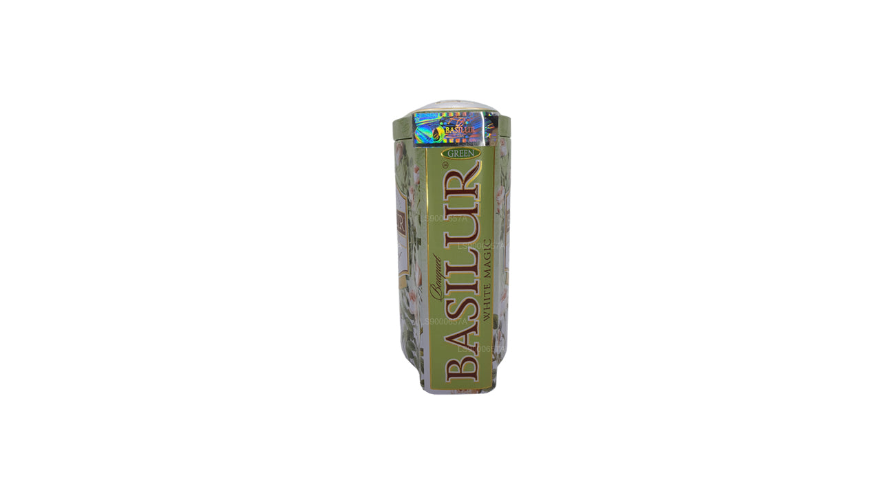 Contenitore verde Basilur White Magic Bouquet (100 g)