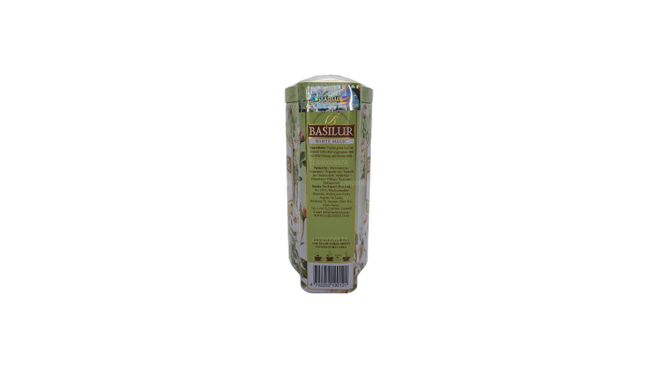 Contenitore verde Basilur White Magic Bouquet (100 g)