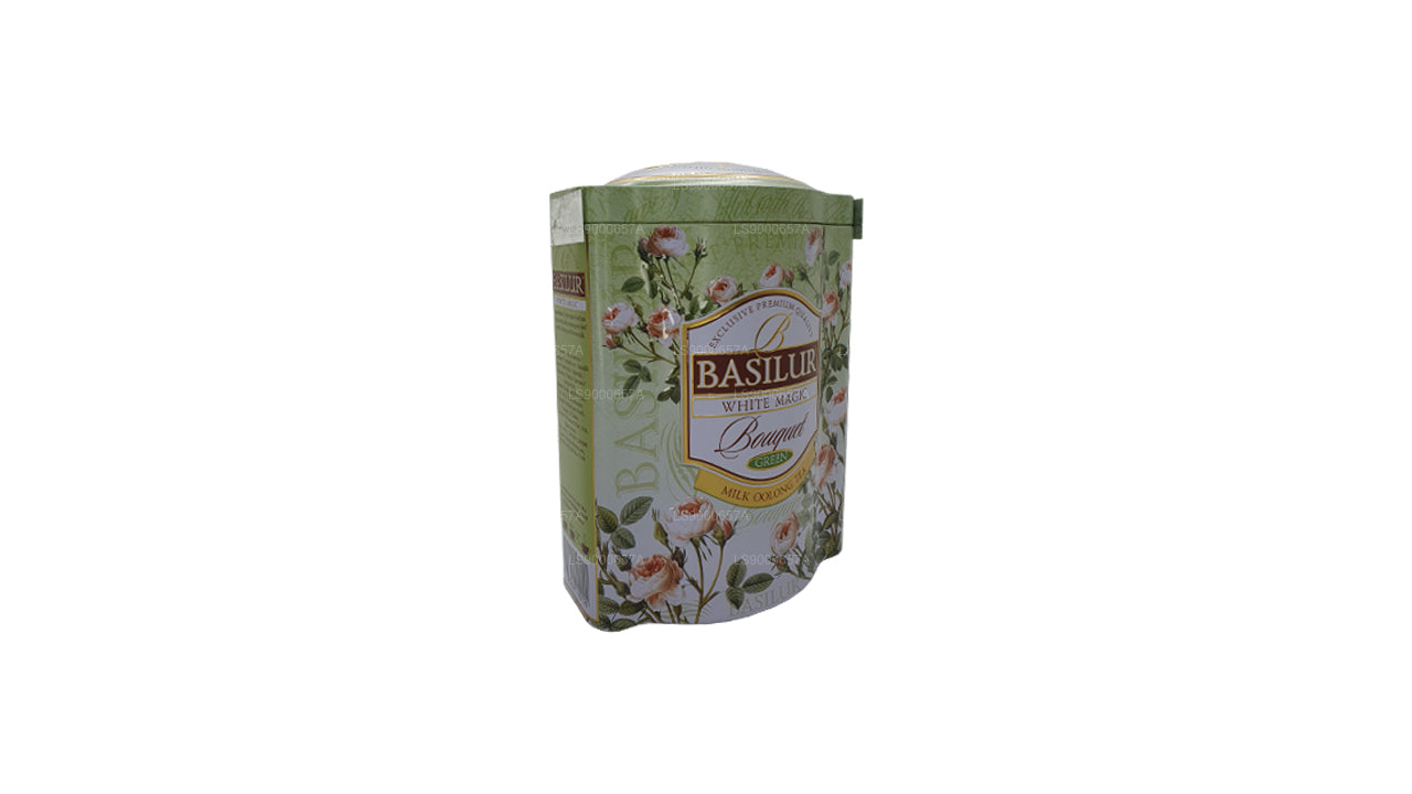 Contenitore verde Basilur White Magic Bouquet (100 g)