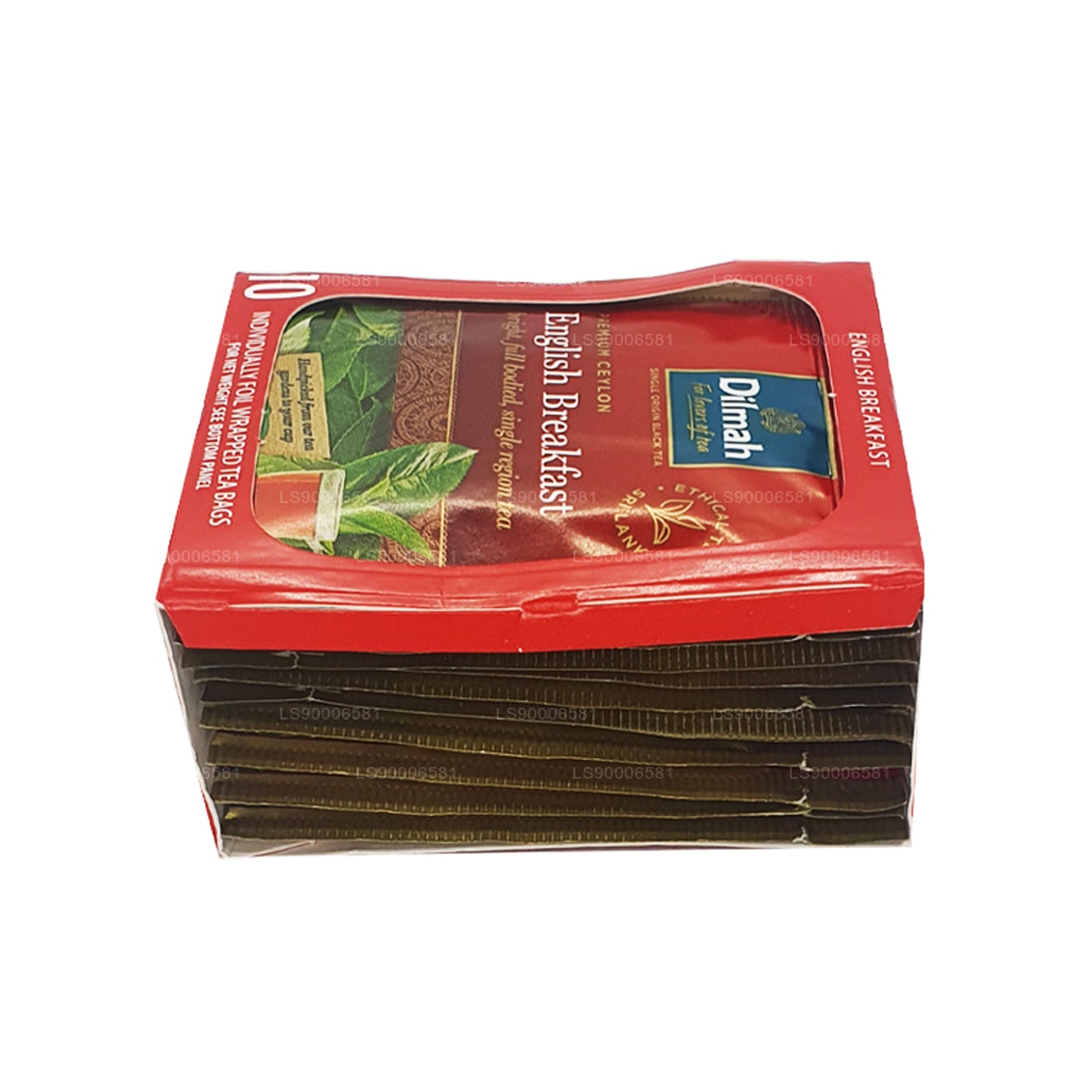 Dilmah English Breakfast Tea (20 g), 10 bustine di tè confezionate singolarmente in carta stagnola