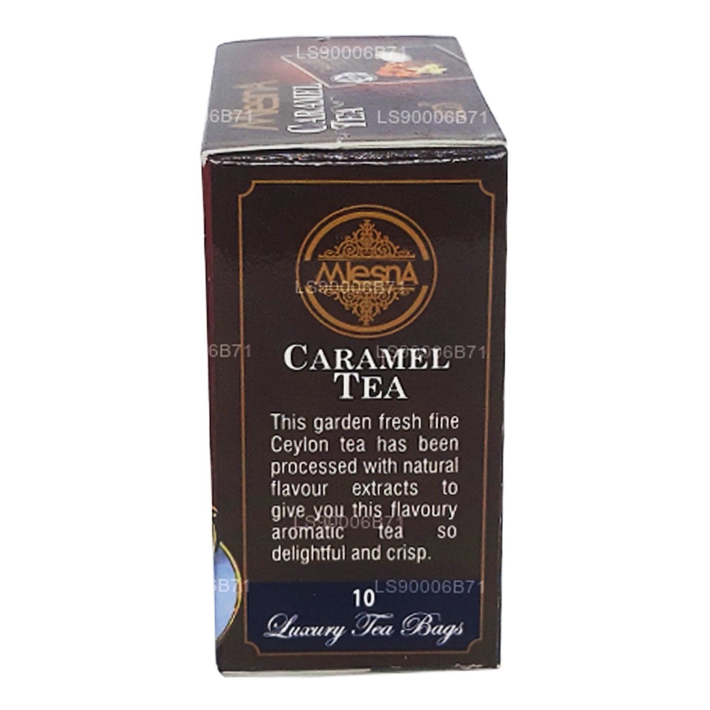 Tè al caramello Mlesna (20g) 10 bustine di tè di lusso